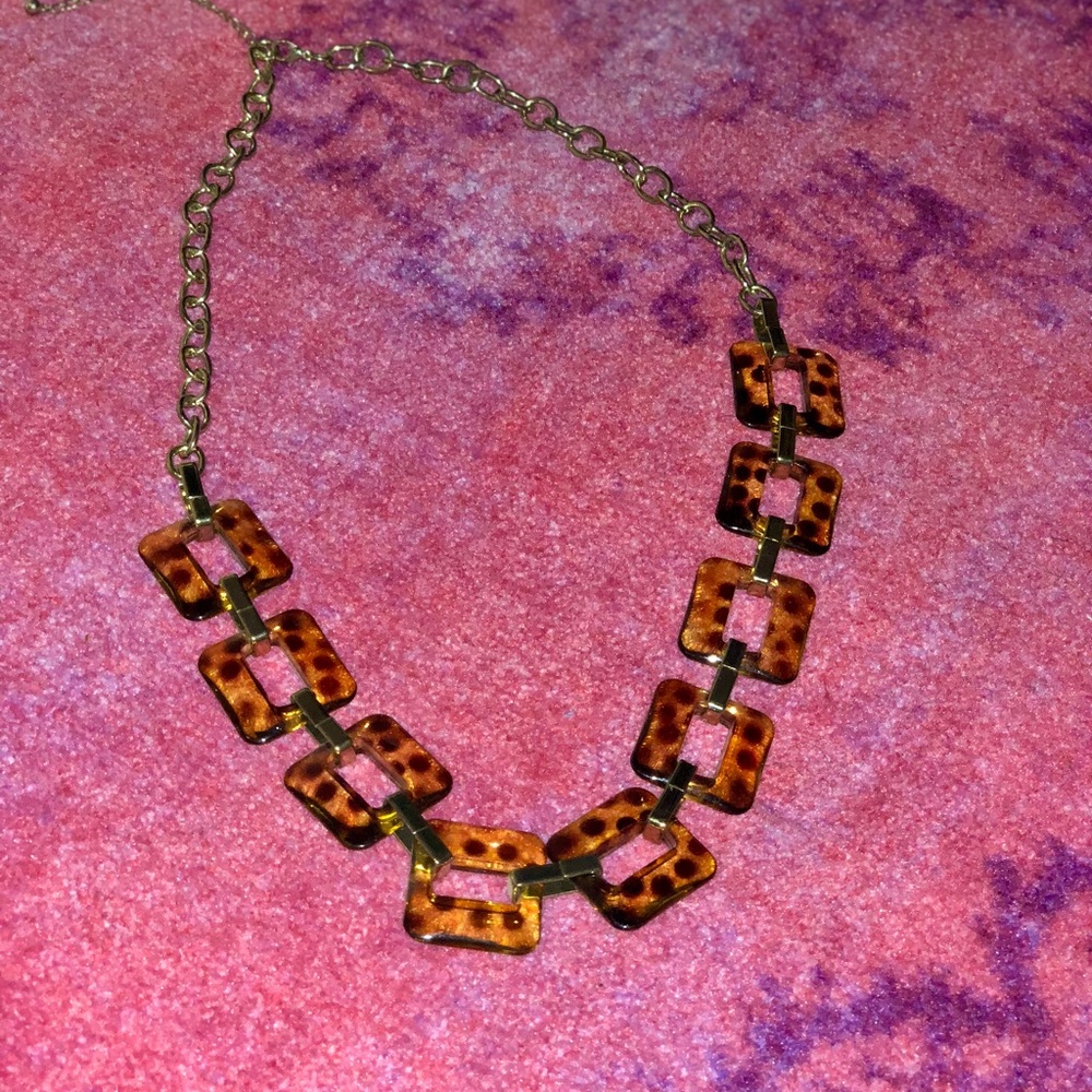Tortoise shell necklace
